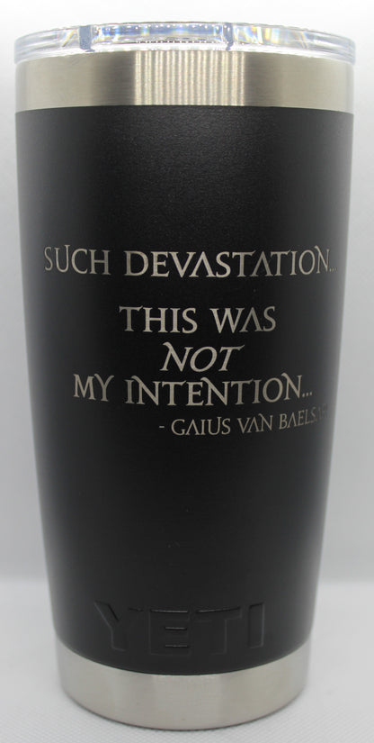 It definitely didn't go the way Gaius wanted when his forte exploded.