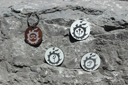 Healer role key chain