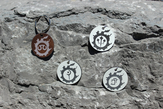 Healer role key chain