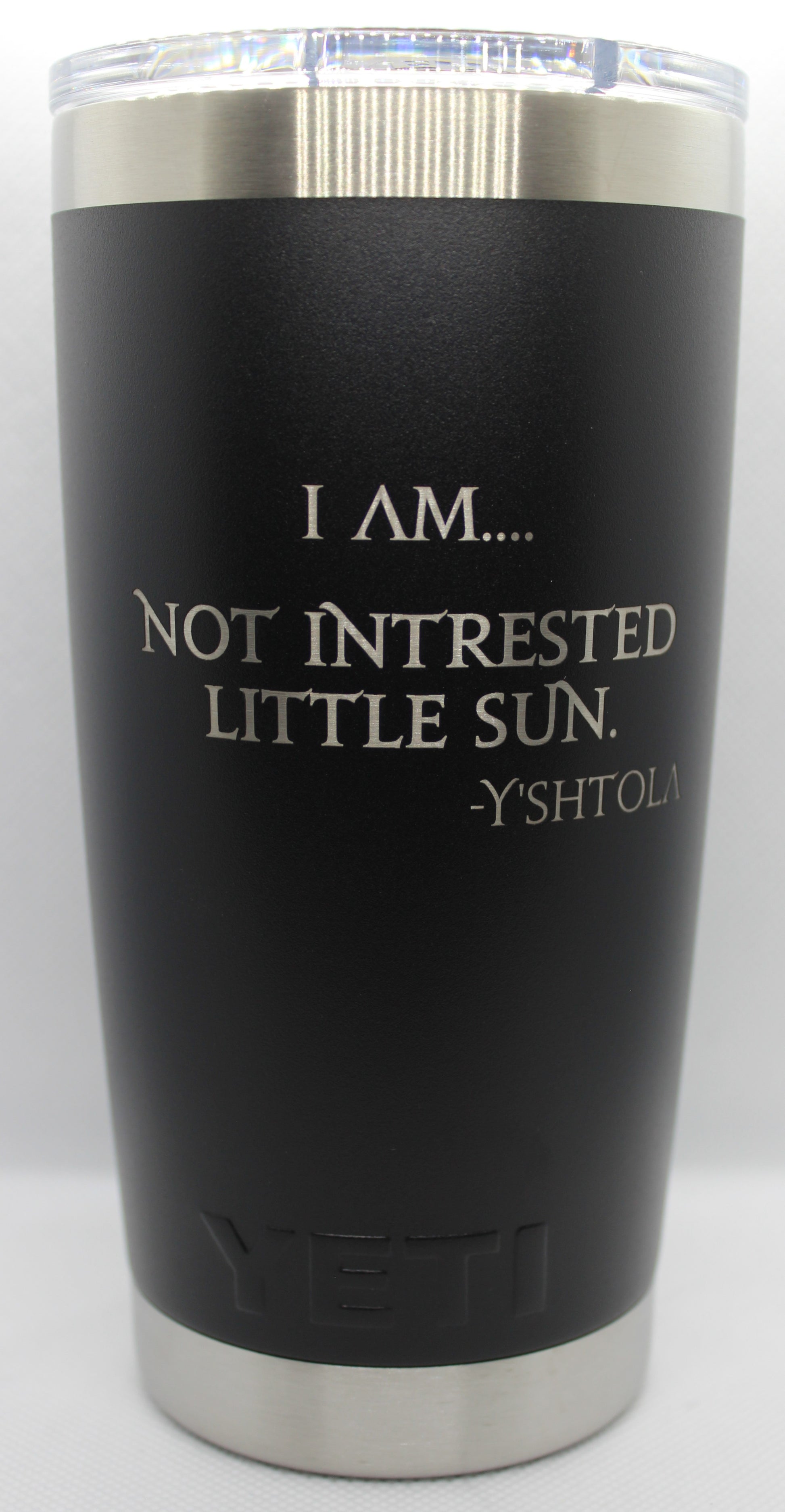 Y'shtolas  burn to Little Sun when he makes an offer to her.