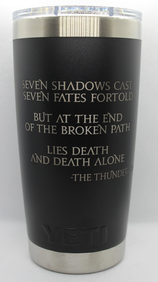 Thunder Gods quote from Orbonne Monastery 